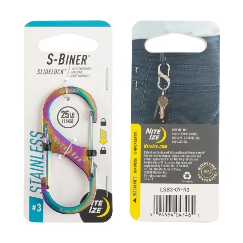 S-biner Stainless Steel Slidelock