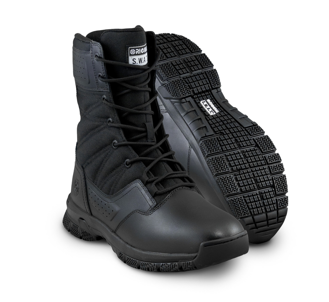 Original S.w.a.t. Protec 8in Side-zip Boot