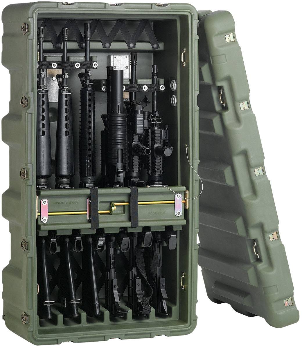 Pelican 472-m4-m16-6 Mobile Armory Rifle Case