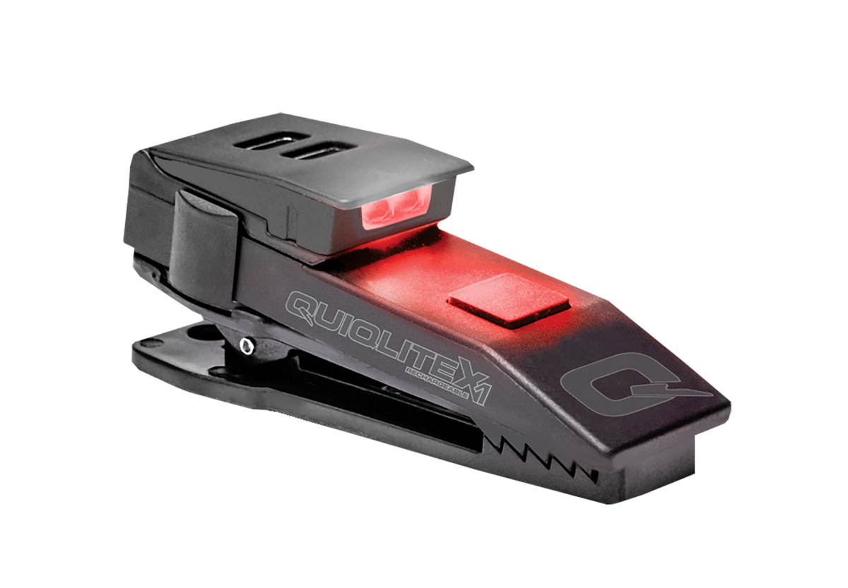 Quiqlitex1 Tactical Red/white Led