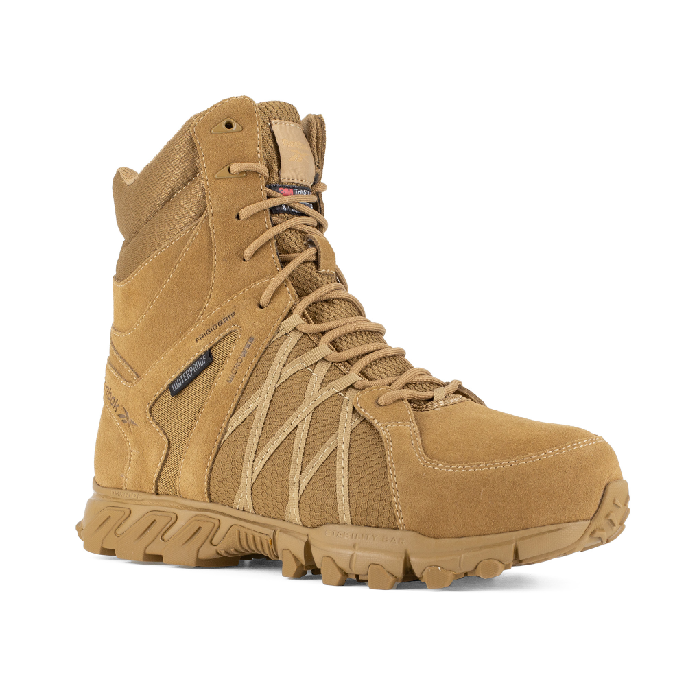 Trailgrip Tactical 8'' Waterproof Insulated Boot w/ Composite Toe - Coyote