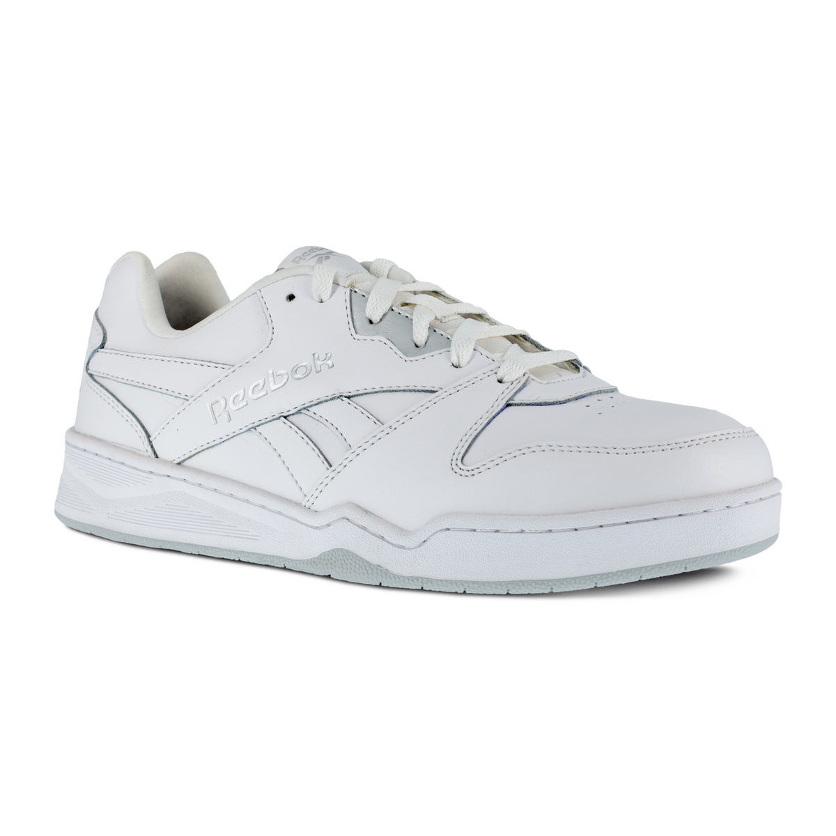 Bb4500 Low Cut Work Sneaker W/ Composite Toe - White W/ Gray