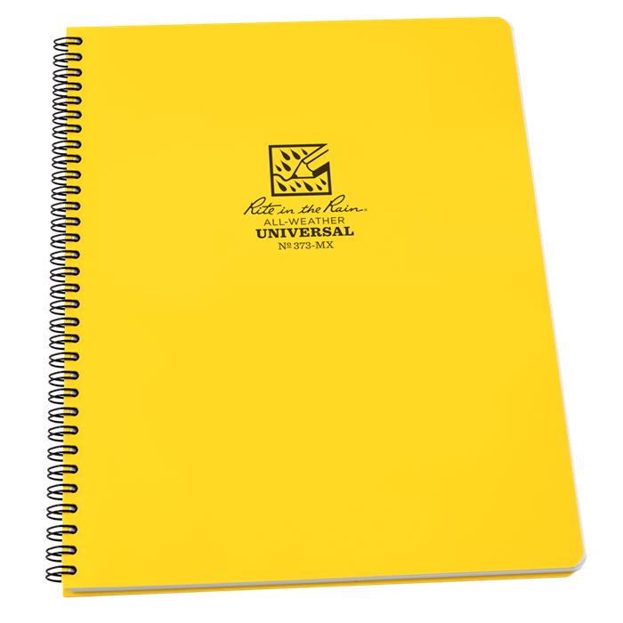 Rite In The Rain Side Spiral Notebook - 8.75 X 11
