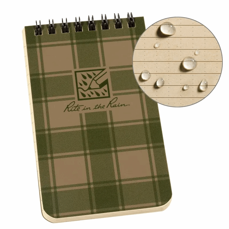 Polydura Top-spiral Notebook (3'' X 5'')