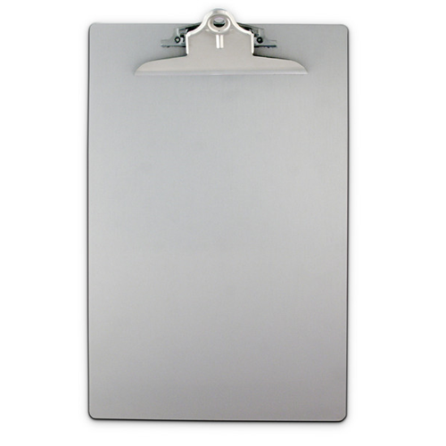 Saunders Aluminum Clipboard W/ High Profile Clip