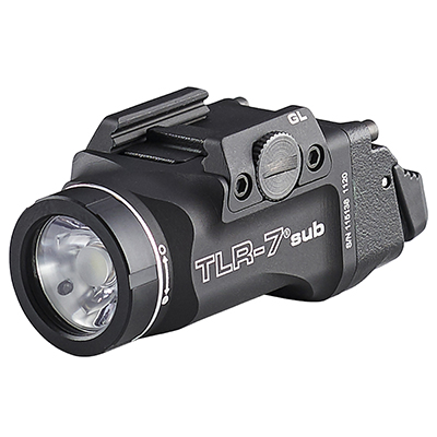 Streamlight Tlr-7 Sub Weapon Light For 1913 Short Railed Subcompact Handguns