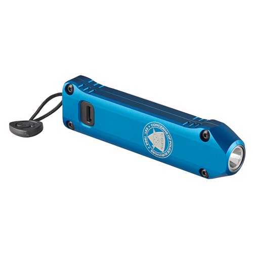 Streamlight C.o.p.s. Blue Wedge Xt Compact Everyday Carry Rechargeable Flashlight