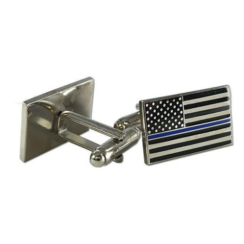 Thin Blue Line Flag Cufflinks