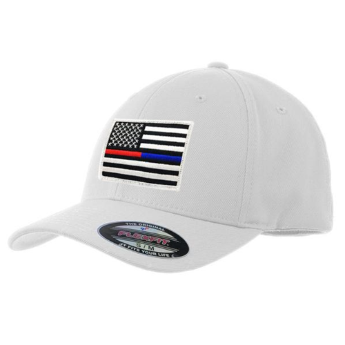 Flexfit Hat - Dual Line Red/blue