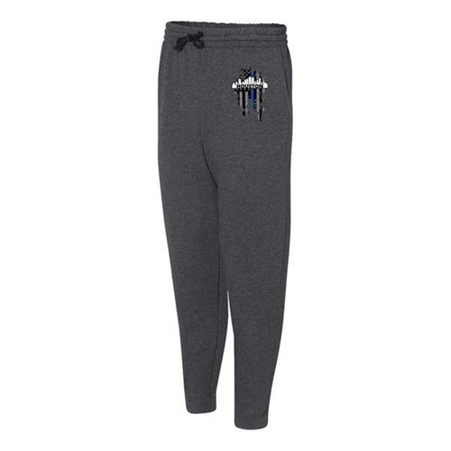 Thin Blue Line Joggers, Houston