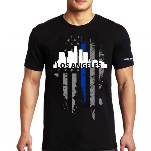 T-shirt - La Large, Thin Blue Line
