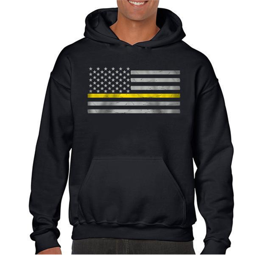 Hoodie - Classic Thin Gold Line