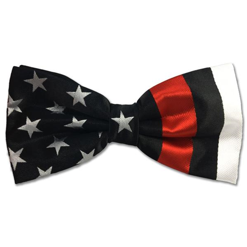 Thin Red Line American Flag Bowtie