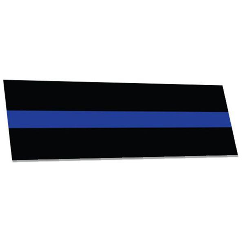 Thin Blue Line Bumper Sticker, 3 X 11 Inches