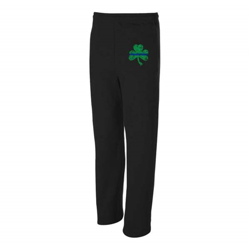 Thin Blue Line Sweatpants, Shamrock
