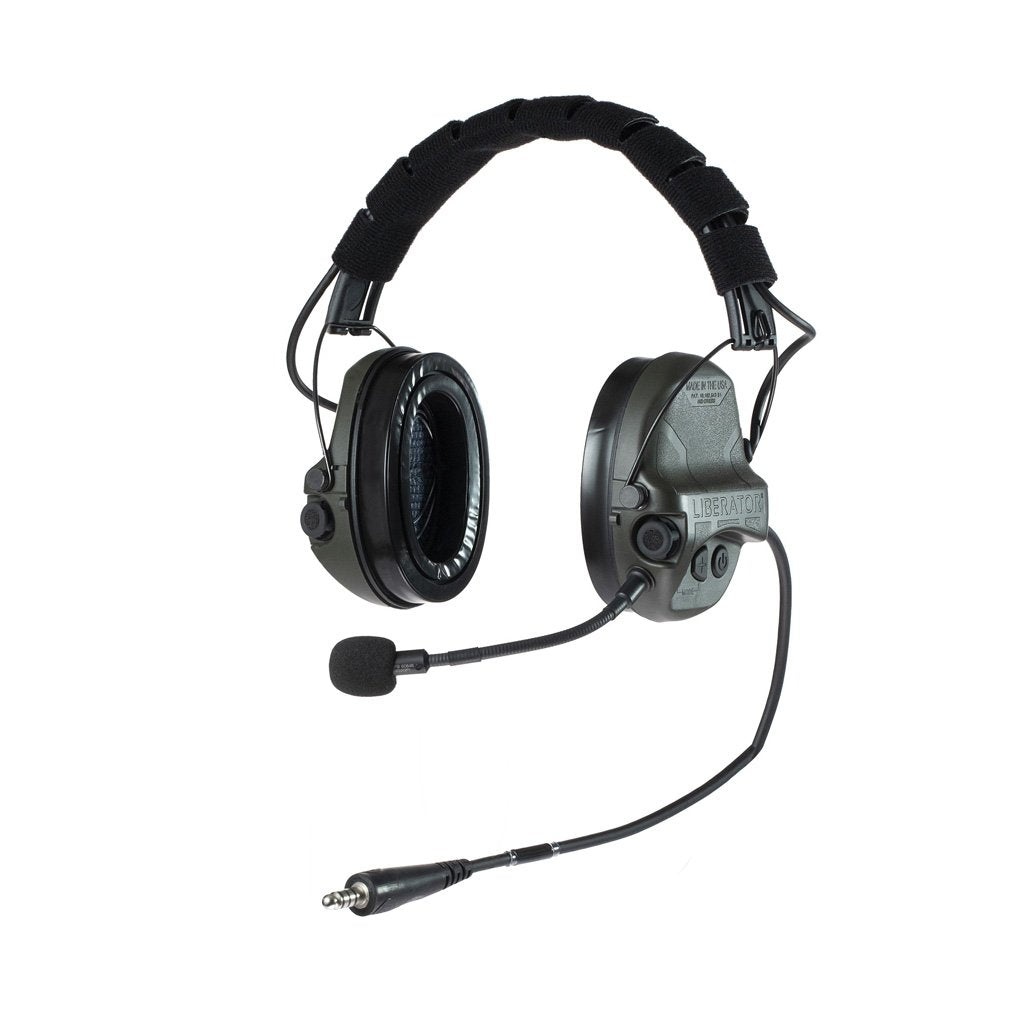 Liberator Iv Advanced Single Comm Headset Only With Hearing Protection