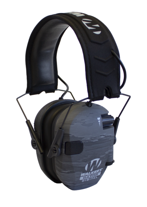 Walkers Razor Digital Electronic Muff - Multicamcamo Grey