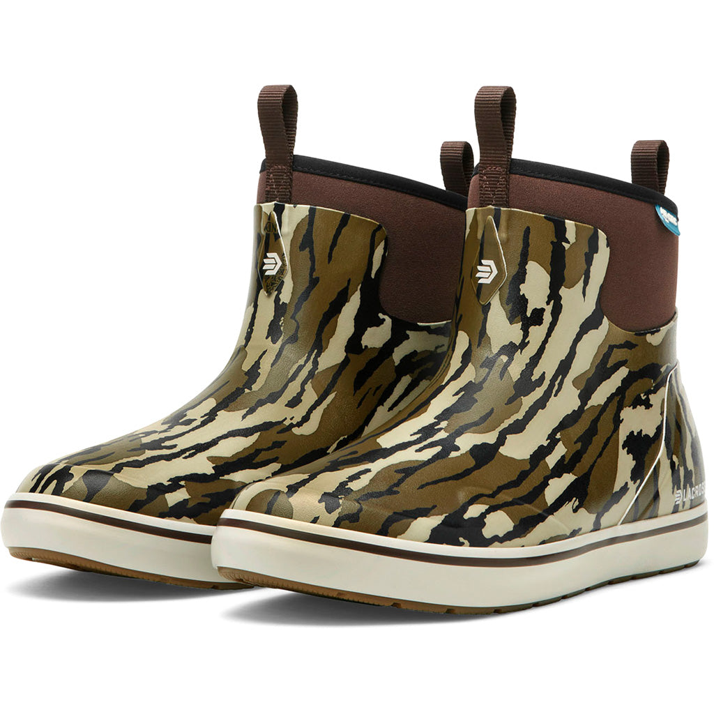 Lacrosse Alpha Deck Boots Mossy Oak Bottomland 11