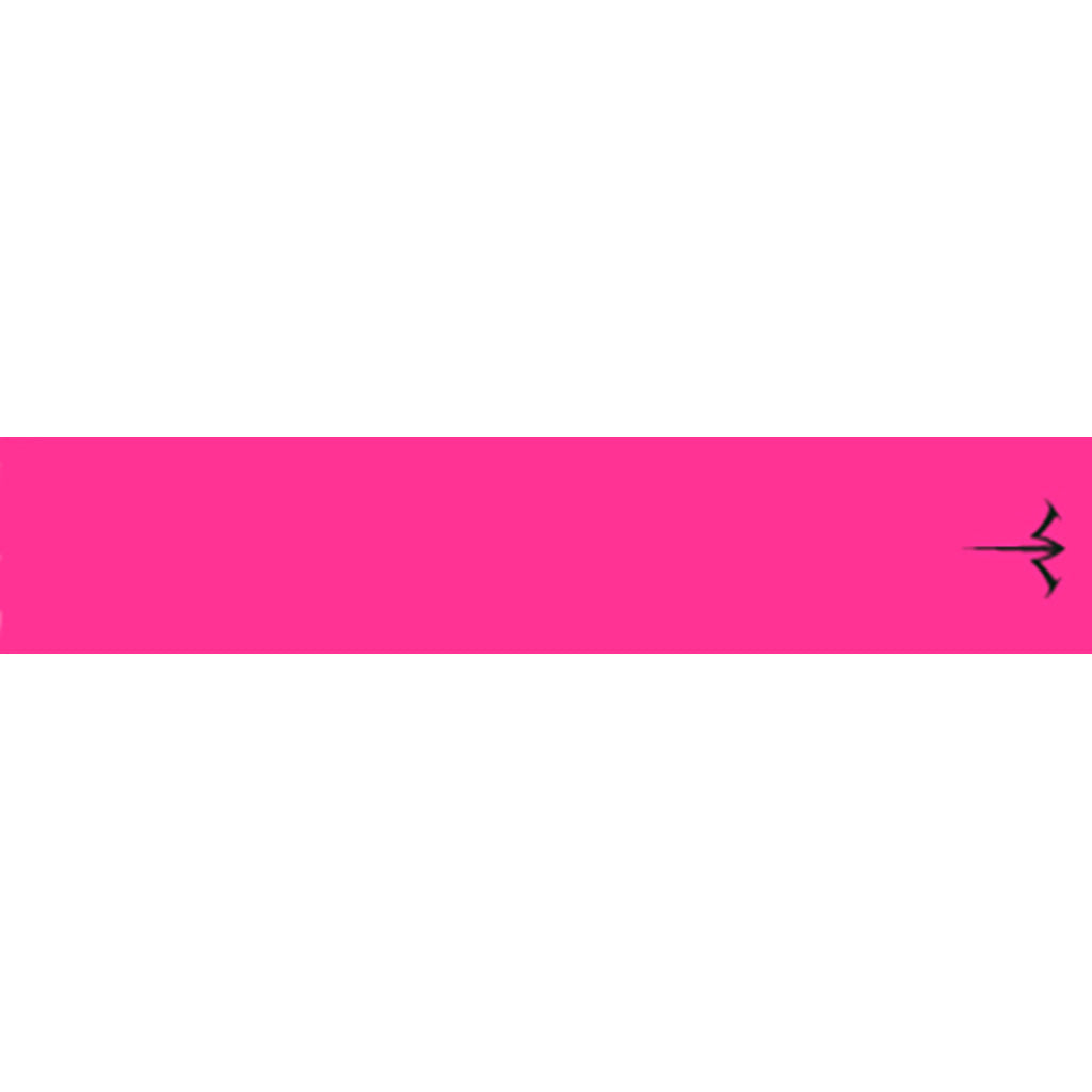 White Water Archery Solid Arrow Wraps Hot Pink 5 In. X 1.125 In. 15 Pk.
