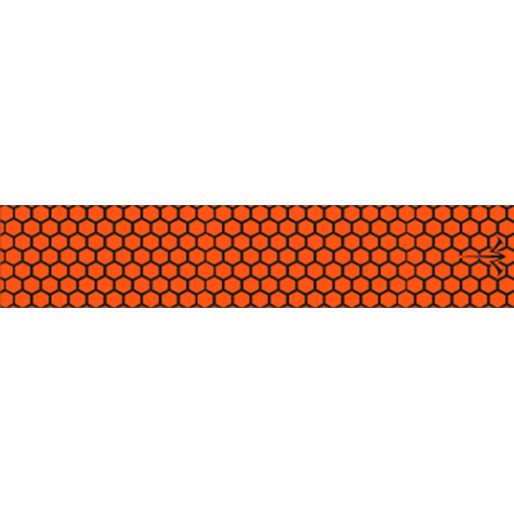 White Water Archery Honeycomb Fade Arrow Wraps Open Flo Orange 5 In. X 1.125 In. 15 Pk.