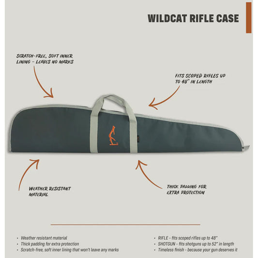 Half Rack Wildcat Rifle Case 48 In.