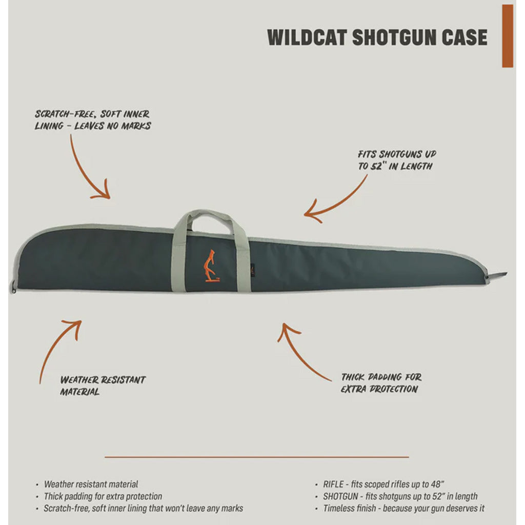 Half Rack Wildcat Shotgun Case 52 In.