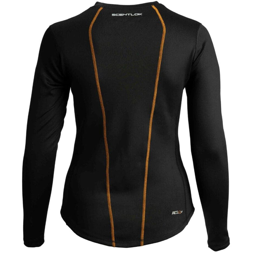 Scentlok Womens Climafleece Baseslayer Top Black X-large