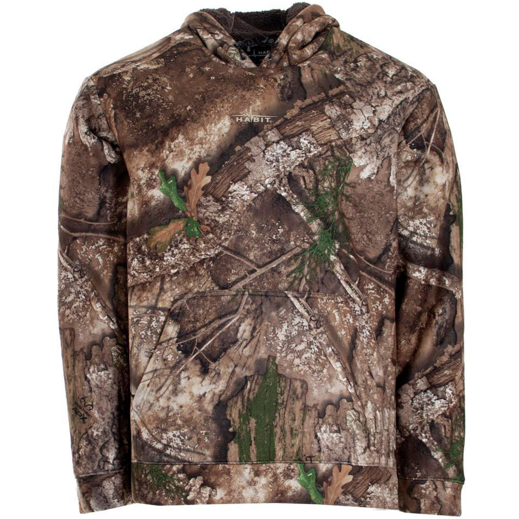 Habit Men's Bow String Sherpa Hoodie L-realtree Apx