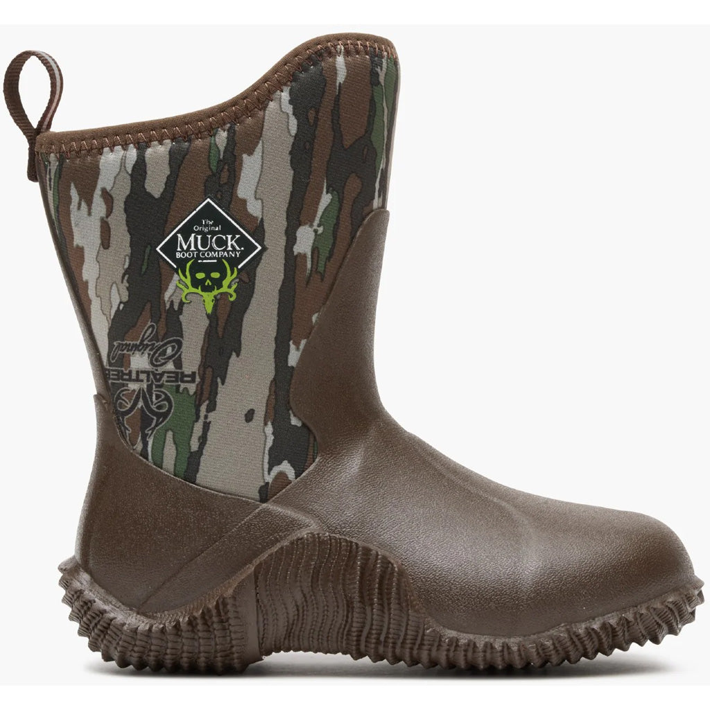 Muck Youth Bone Collector Hale Boot Size 5 Realtree Original