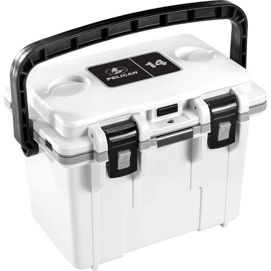 Pelican Im 14qt Elite Cooler White/gray