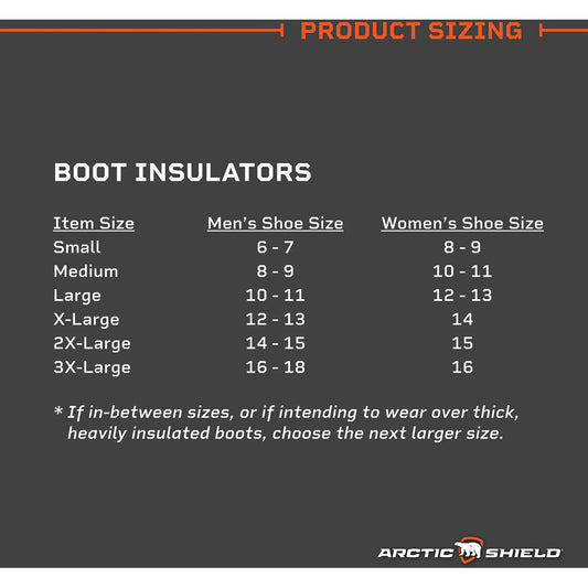Arctic Shield Boot Insulators Realtree Apx 2xl (14-15)