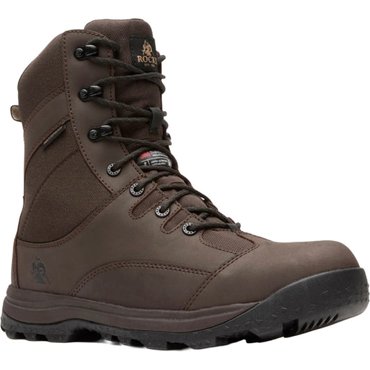 Rocky Wildcat Hunting Boot 8" Brown 400g Size 12