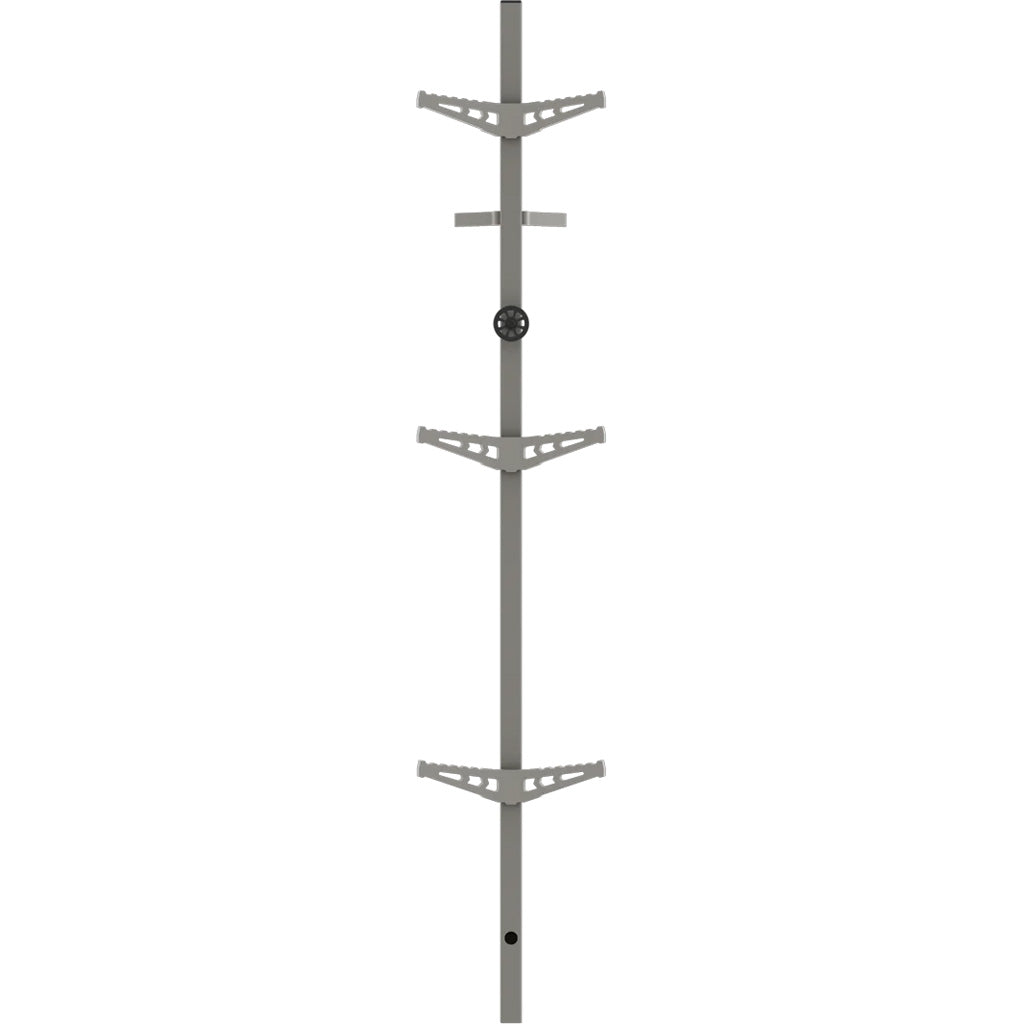 Novix Raider Climbing Stick Classic Gray 20 Ft.