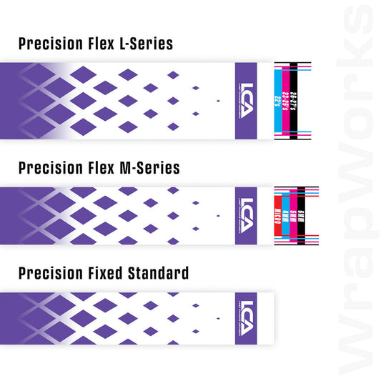 Last Chance Wrapworks Stock Diamonds Drift White/purple Precision Fixed Standard