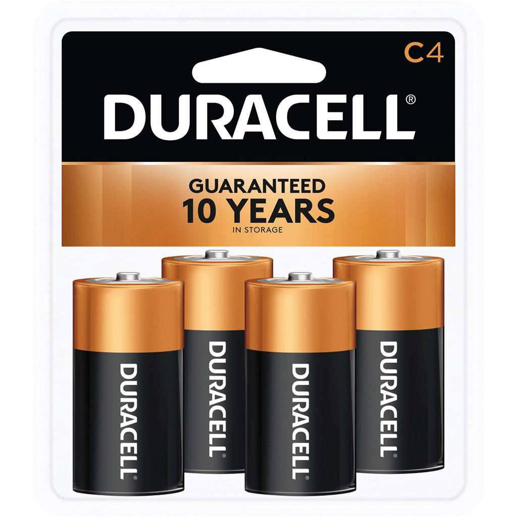 Duracell Coppertop Batteries C 4 Pk.