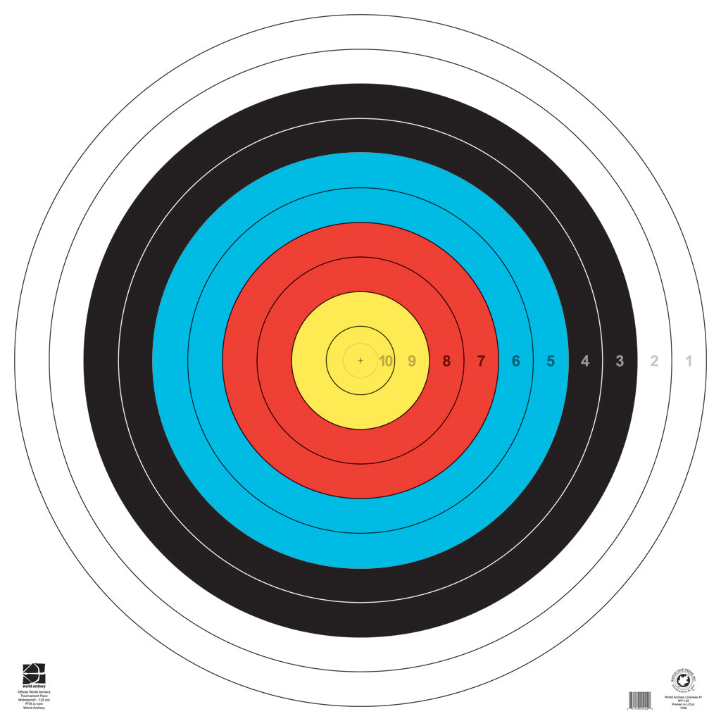 Maple Leaf Target Face Waterproof 122 Cm. 15 Pk.