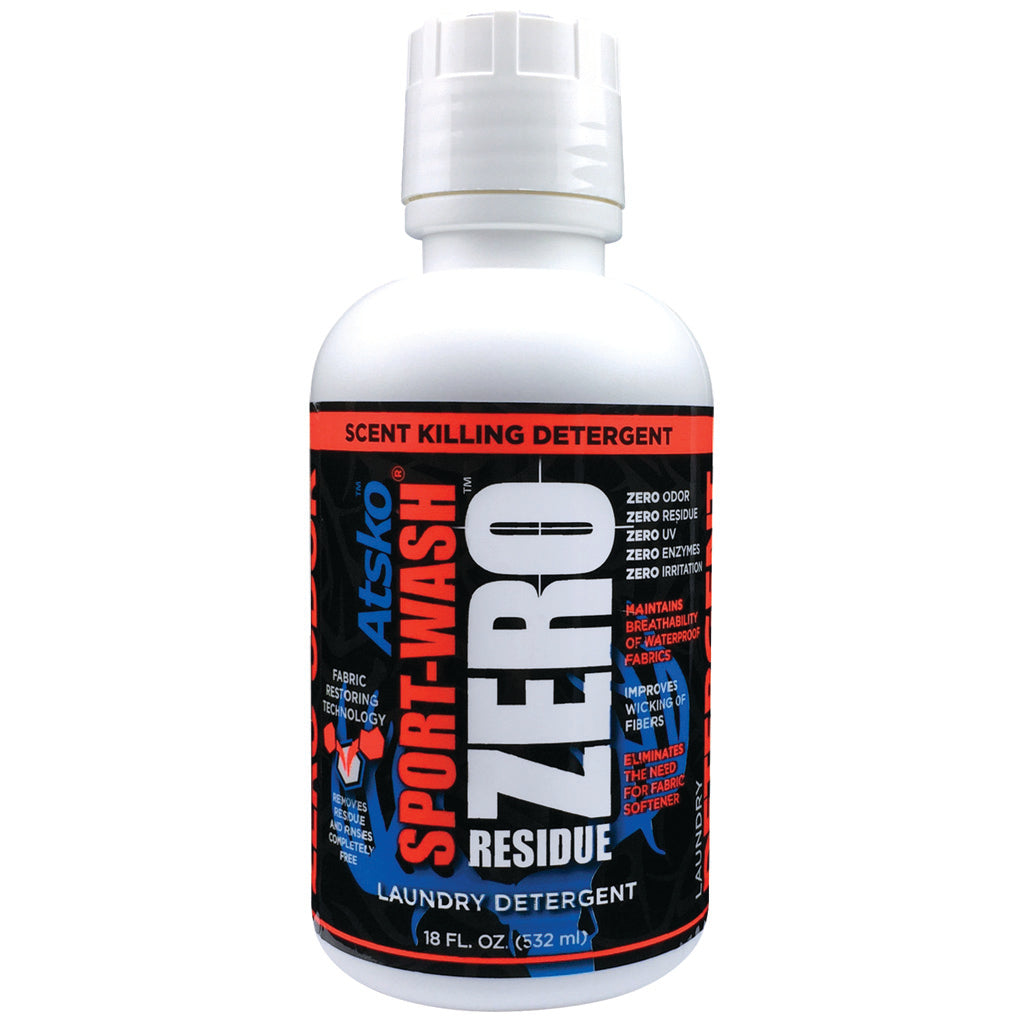 Atsko Zero Sport Wash Laundry Detergent 18 Oz.