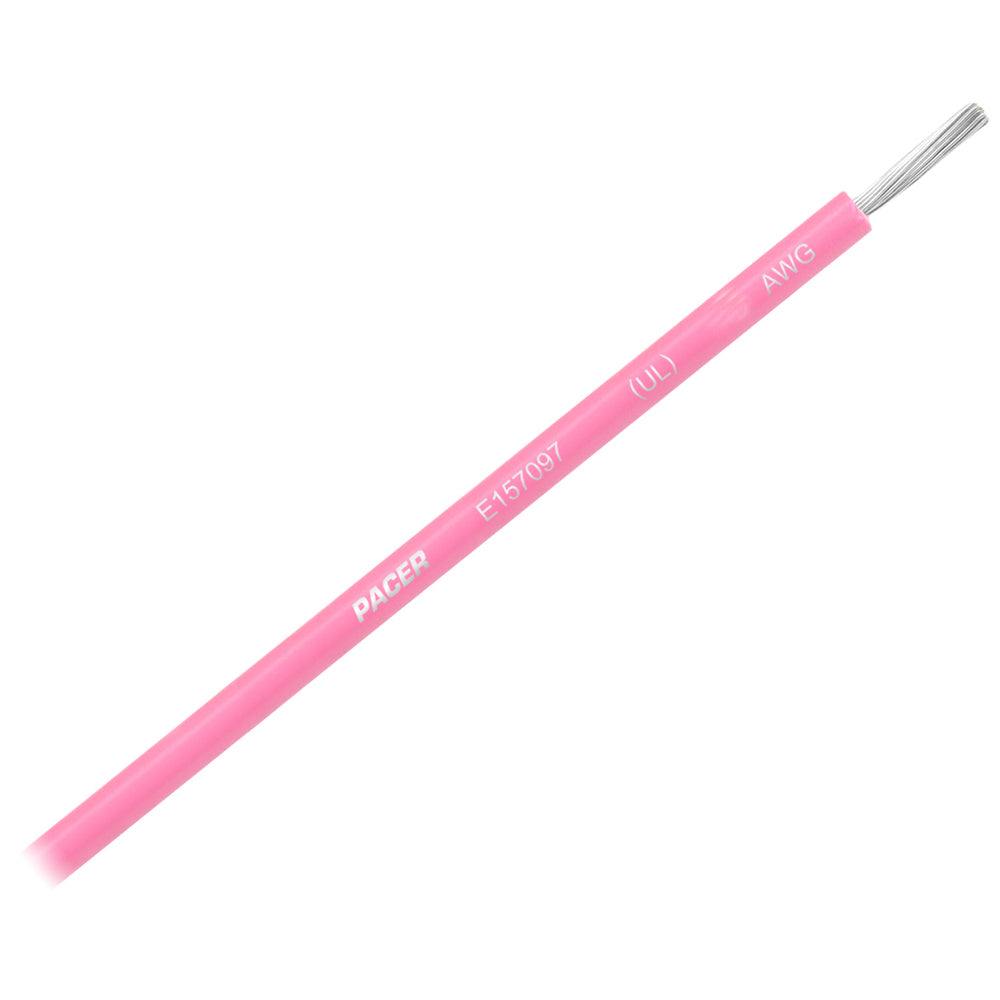 Pacer Pink 14 AWG Primary Wire - 25'