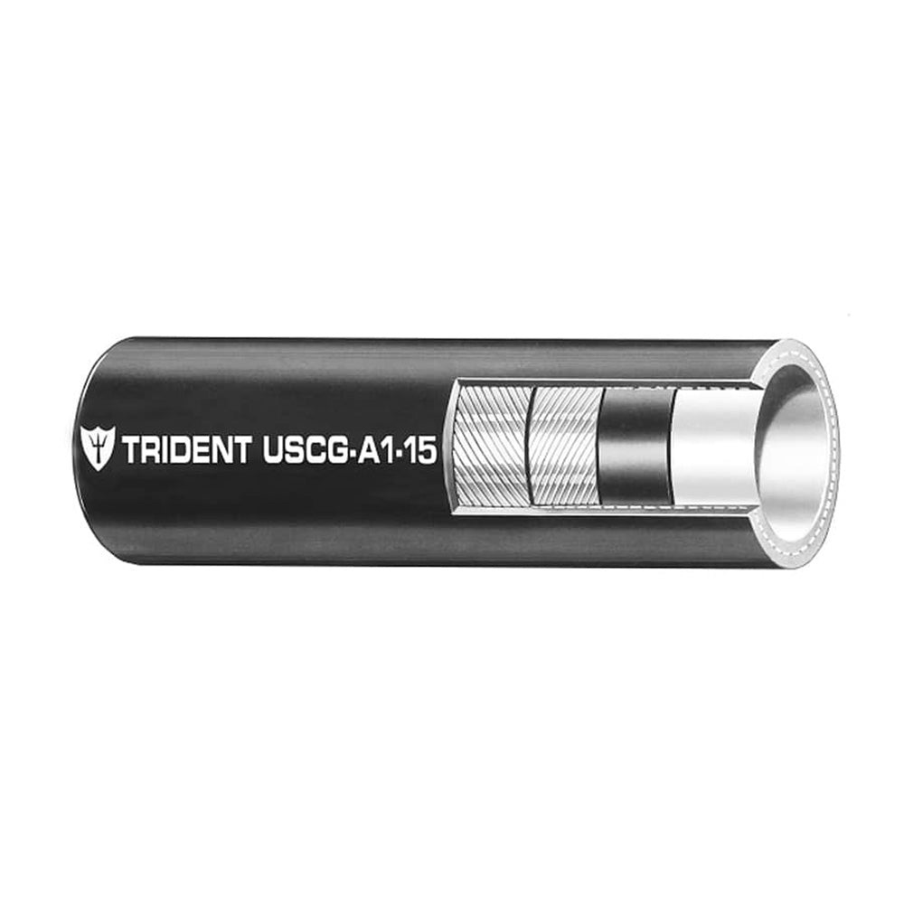 Trident Marine 5/16" x 250' Reel Low Permeation Fuel Line - Black - Type A1-15