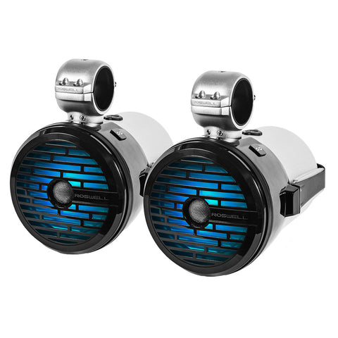 Roswell R1 8” Tower Speakers - Black - 100W RMS & 200W Peak Power