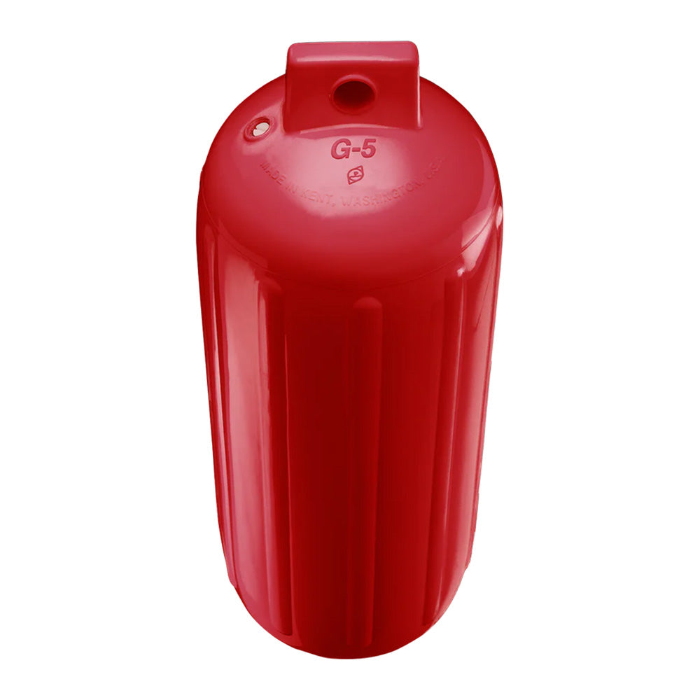 Polyform G-5 Twin Eye Fender 8.8" x 26.8" - Classic Red