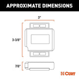 CURT Echo Under-Dash Brake Control Using One Control Auto