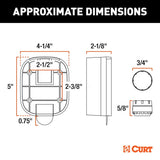 CURT Tire Linc Auto TPMS Using One Control Auto