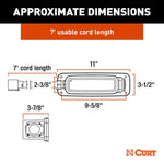 CURT True Course Electronic Trailer Sway Control System Using One Control Auto