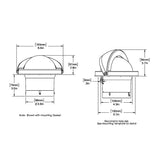 Ritchie SS-2000 SuperSport Compass - Flush Mount - Black