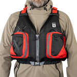 Bluestorm Motive Kayak Fishing Vest - Nitro Red - L/XL