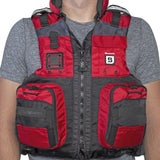 Bluestorm Classic Adult Fishing Life Jacket - Nitro Red - S/M