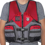 Bluestorm Sportsman Adult Mesh Fishing Life Jacket - Nitro Red - S/M