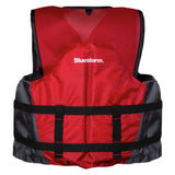 Bluestorm Sportsman Adult Mesh Fishing Life Jacket - Nitro Red - 2XL/3XL