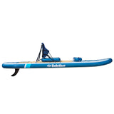 Soltice Watersports 10'6" Rambler Inflatable Stand-Up Paddleboard/Kayak 2-In-1 Kit w/Seat & Convertible Paddle - Blue